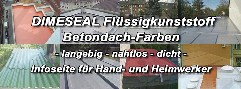 Betonflachdach - Betondecke Farbe streichen, begehbar wasserdicht beschichten!