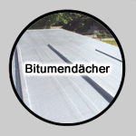 Flachdachabdichtung über Bitumen.