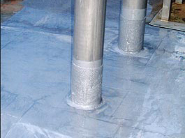 Flachdach Bitumen PU-Dachbeschichtung Flachdach Bitumen PU-Dachbeschichtung